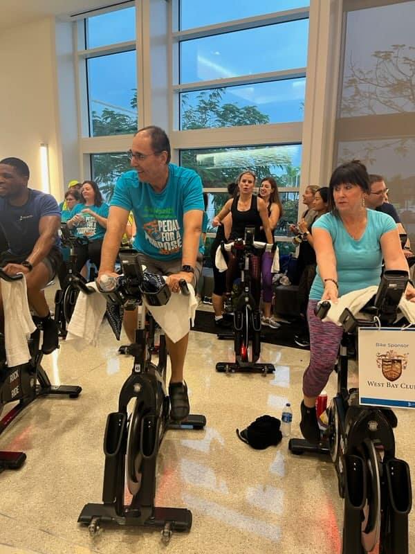 Here's a look back at the #PedalforaPurpose event at Lee Health Coconut Point! Thank you to all the teams who participated to help raise funds for the @Lee_Health  @RegCancerCenter. #LeeHealthCares @DrAntonucci