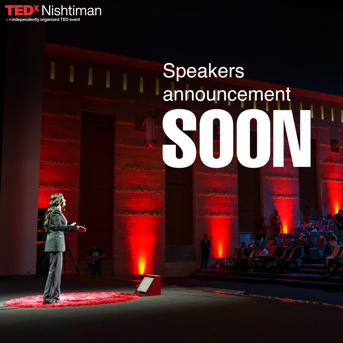 TEDxNishtiman's tweet photo. This year's speakers, 
Will take you to another level of excitement 🔥

Are you ready for the speaker's
announcement?

#TED #TEDx #TEDxNishtiman #TEDxNishtiman2023 https://t.co/LE5PgsrQTJ
