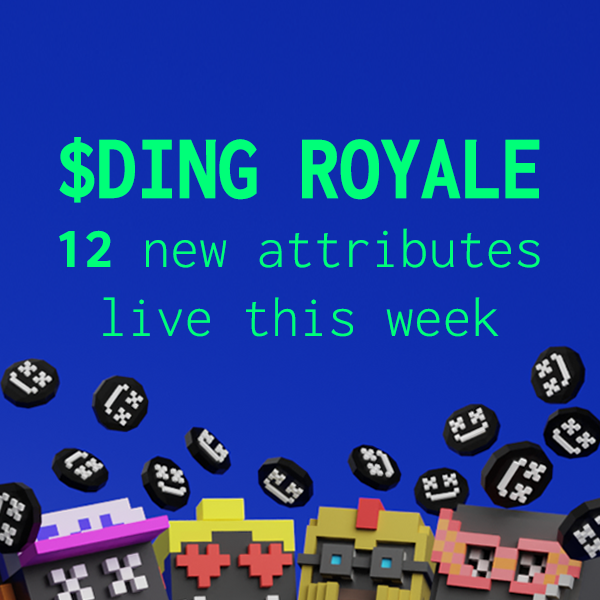 pxlzNFT's tweet photo. New $DING Royale War #PXLZ, who dis?
Live on Friday via https://t.co/zYEI2lqm91 https://t.co/I8mNkKdvc1
