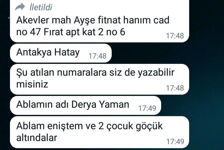 #Enkaz
