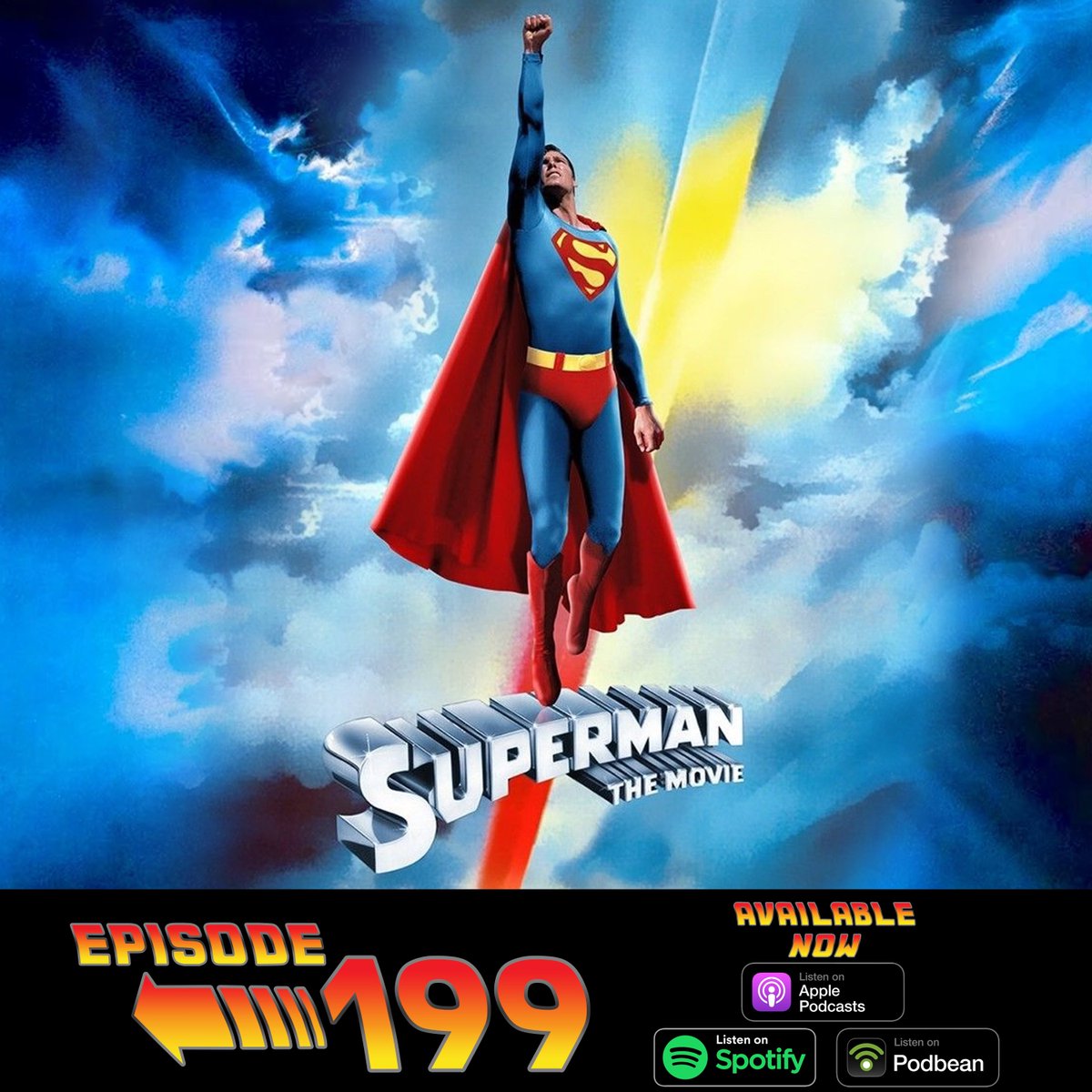 88mphPod's tweet photo. It’s the start of season 9! So with that, we bring you Episode 199: Superman, which is now available. Download it whenever you listen to podcasts. #SUPERMAN #dccomics #podcast #podnation #NewEpisode https://t.co/01j1fCkWMU