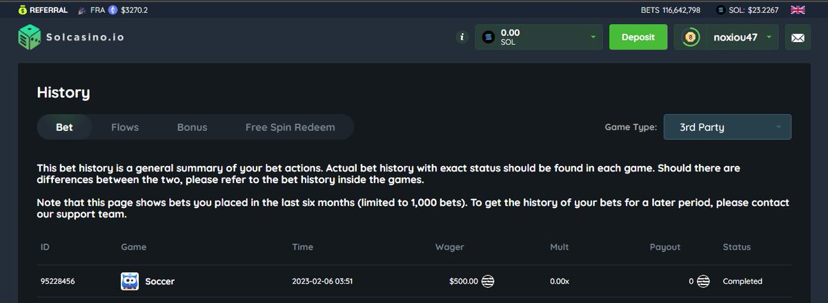 Shamanth_sol's tweet photo. @solcasino is one of the best sites I have seen so far, But always remember the risk involved in gambling.

#Solcasino https://t.co/4fQ7sR8kAr