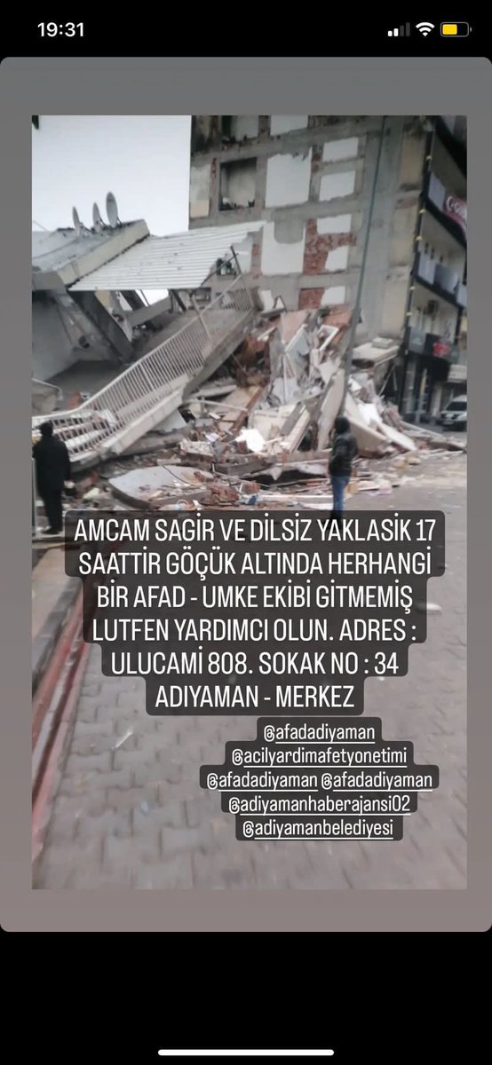 gzmocak's tweet photo. @haluklevent #Enkaz #AFAD https://t.co/rzb0OjY2L1