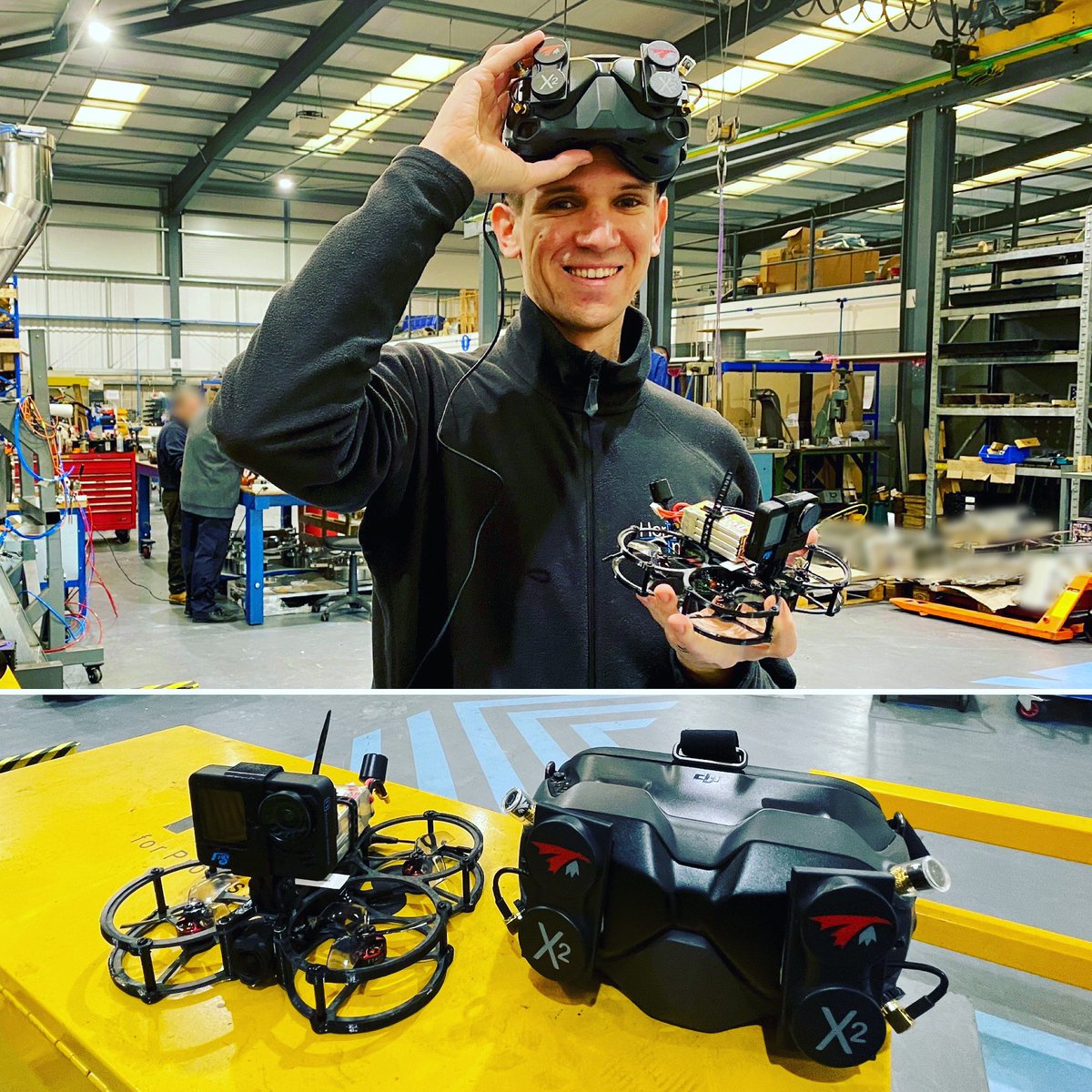 horizon_imaging's tweet photo. π· Having a blast flying our #FPV #drone around a manufacturing facility in #Hampshire this afternoon! π
Always pleasing to hear a client say βWow that looks even more amazing than I imagined!β when looking at the resulting footage! π€©
#fpvdrone #fpvfilming #dronefilming https://t.co/Wa6EMAgAwI