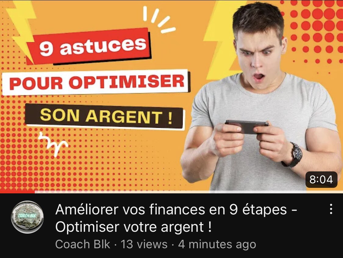 Sbc0099's tweet photo. Améliorer vos finances en 9 étapes - Optimiser votre argent !
https://t.co/sKbaf1l9N5 https://t.co/9LKEjoQ3FT