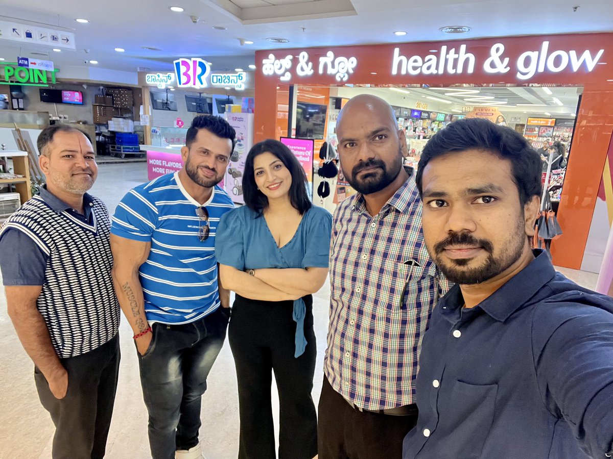 Movie promotion with team. 
#PavanShetty
#KranthiChaitanya 
#Bengaluru69
#February10