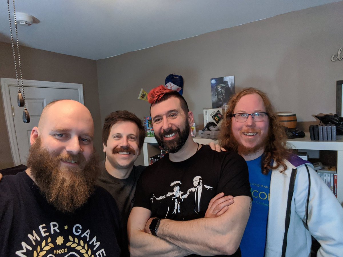 LogicsWife's tweet photo. @ElectronicLogic @Jaku and Mr. Xmas himself! https://t.co/s2cjasnvW3