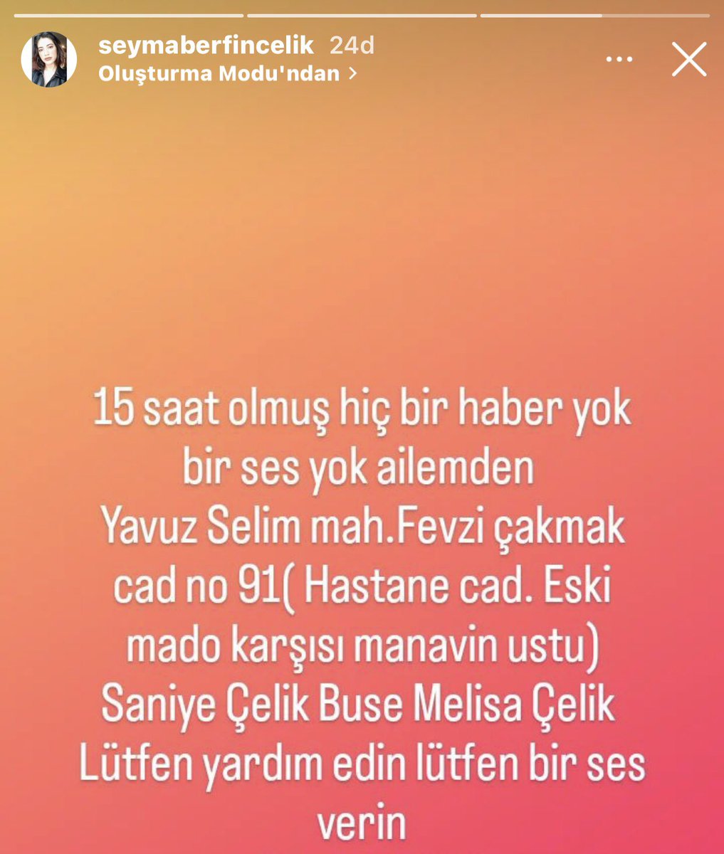 BusegulKaynar's tweet photo. @haluklevent @ekrem_imamoglu @AdiyamanBelTR @IstanbulAFAD @AFADAdiyaman @OguzhanUgur #enkazaltındayım #PrayForTurkey #deprem #Kahramanmaras #ADIYAMAN https://t.co/AKnOrvmd1H