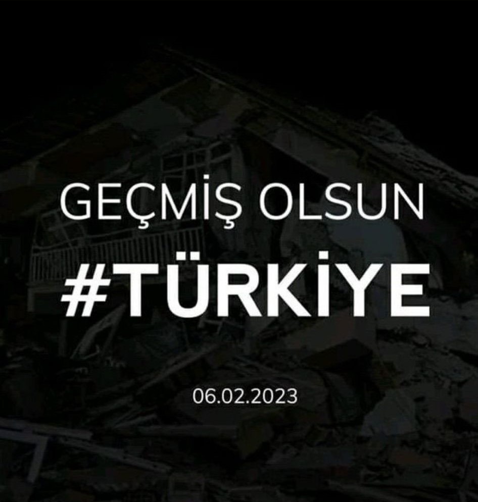 Pazarcık'ta meydana gelen,birçok ilimizde hissedilen depremden etkilenen tüm vatandaşalarımıza geçmiş olsun. Hayatını kaybedenlere Allah'tan rahmet,yaralılarımıza acil şifalar diliyorum.Enkaz altında olanların ise bir an önce sağ salim kurtarılmasını diliyorum. Dualarımız onlarla