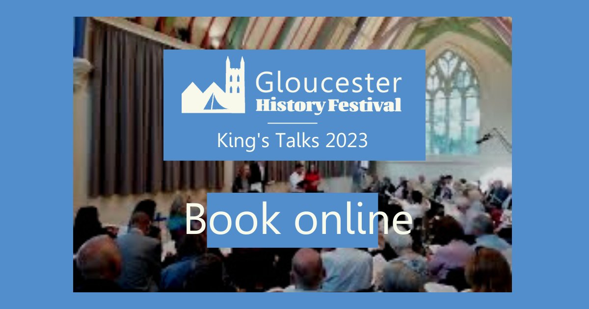 GlosHistFest's tweet photo. We welcome David Evans to speak at the #KingsTalks tomorrow
Delve into the history of #Gloucester's most historic schools & their fascinating characters throughout the years
https://t.co/rOSvDmZ7oH 👈🏽
⏰Fri10 Feb 6-7pm
@KSGHistory @thecryptschool @ancient_schools
#GlosHistFest23 https://t.co/THCjlF3FLh
