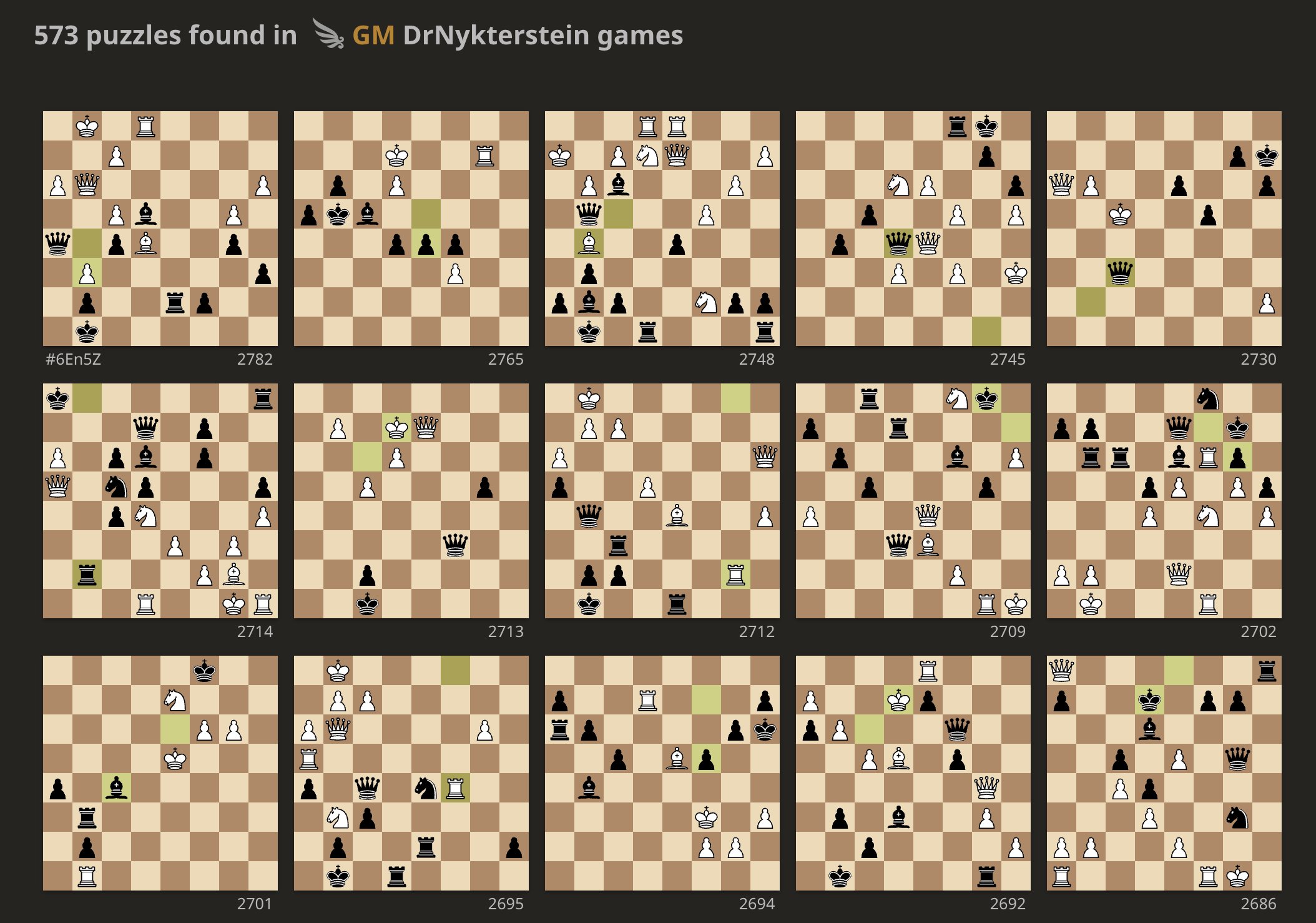 lichess.org on X: With a puzzle set of 3 million, there's a good