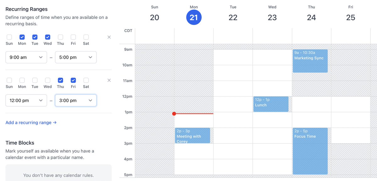 iagolast's tweet photo. Tengo que contar esto!

En @timetime_app hace tiempo que estudiamos la mejor forma de establecer un horario.

Prácticamente toda la industria (nosotros incluidos) converge a algo similar, sin embargo las pruebas de usuario demuestran que la experiencia es muy mejorable. https://t.co/zhKpT2174D