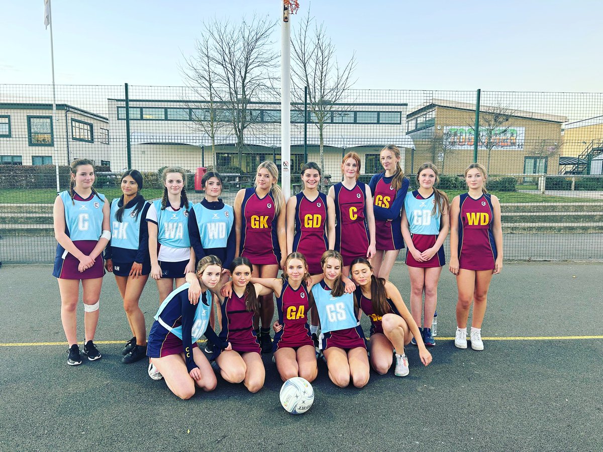 2/2 wins for the u15s this evening. Thank you <a href="/gms_pe/">Great Marlow PE Dept</a> for some good competitive matches this evening #CCSport #CCFamily #netball <a href="/CCSeniorGirls/">Claires Court Senior Girls</a>