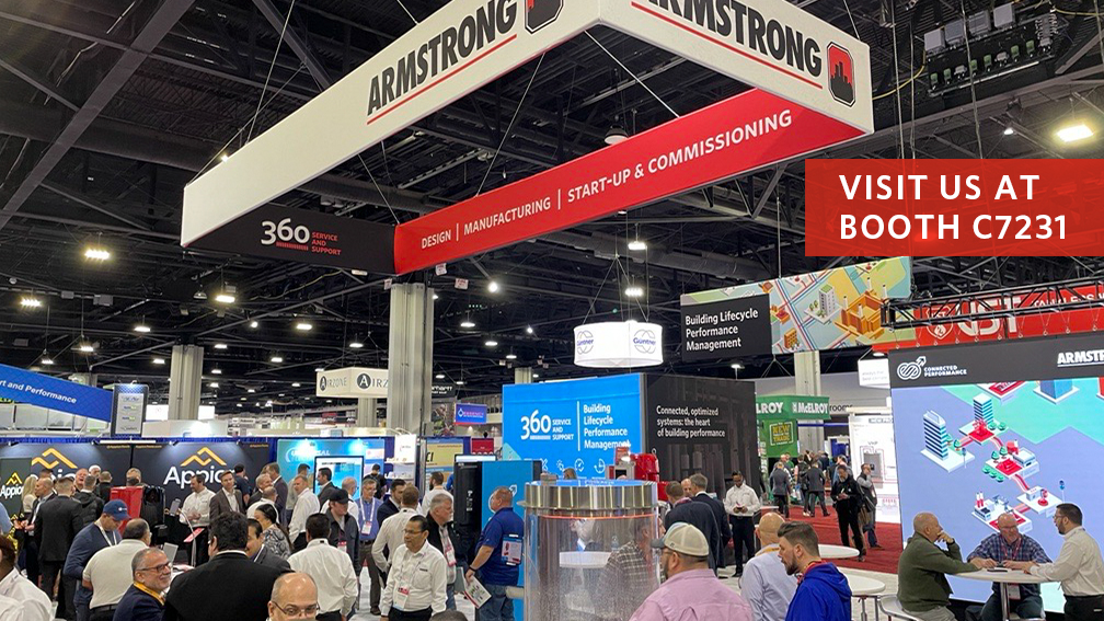 Opening day!  It takes a huge team effort to get ready for an event this size. Congrats and thanks to everyone involved. Armstrong solutions experts are in the booth (C7231) and looking forward to answering your questions! #ConnectedIntelligence #AHRExpo