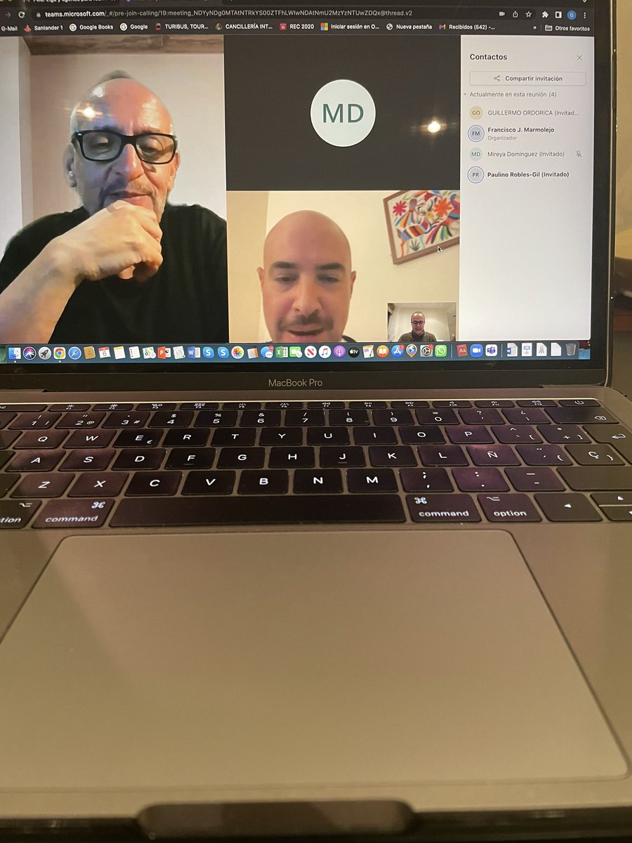 ordorica_g's tweet photo. En #Embamex Qatar trabajamos a favor de proyectos de cooperación entre instituciones de educación superior de ambos países. 

Con ese ánimo, hoy realizamos productivo zoom con @FJ_Marmolejo, destacado mexicano y Presidente de Educación Superior de #QatarFoundation. 🇲🇽🤝🇶🇦 https://t.co/d1IqP2n1Mp