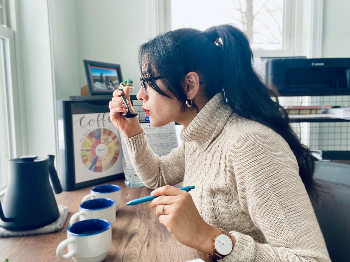 AzaharHouse's tweet photo. SCA (Specialty Coffee Association)establish a baseline for how coffee is evaluated with 10 criteria: Fragance, Aroma, Flavor, Aftertaste, Acidity, Body, Balance, Sweetness, Uniformity, and Cleanliness
 #coffeecupping #coffeeroasting #coffeeroastersinlowville   #specialtycoffee https://t.co/q4a32EMAiW