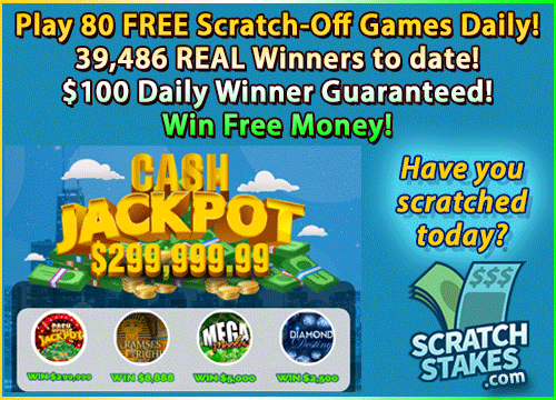 scratchstakes's tweet photo. Play 80 FREE Scratch-Off Games Daily! 39,486 REAL Winners to date! $100 Daily Winner Guaranteed! Don't miss out - Try your luck and #ScratchToWin now!

🤔Have you scratched today?
👉 https://t.co/zsduIipfqz https://t.co/Qg7fr58izE