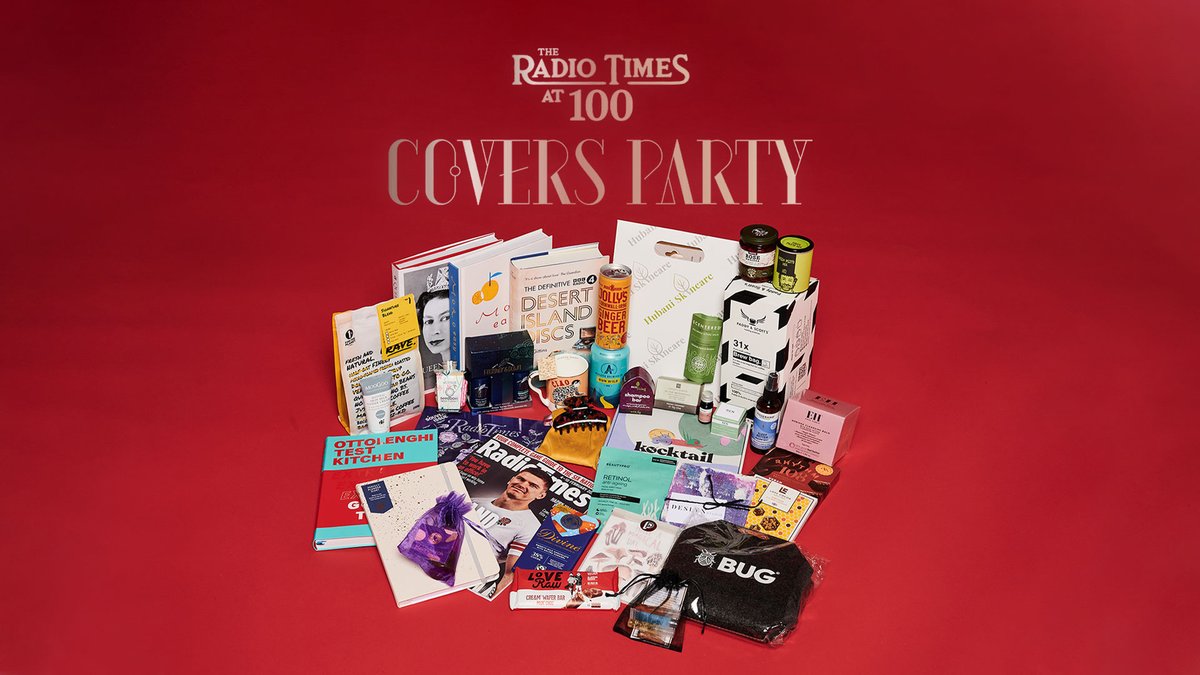 EventsatIM's tweet photo. Guests at this year's @RadioTimes Covers Party were gifted with a seriously luxurious goodie bag - thank you to all the suppliers who contributed this year https://t.co/f0r8E9jpaO