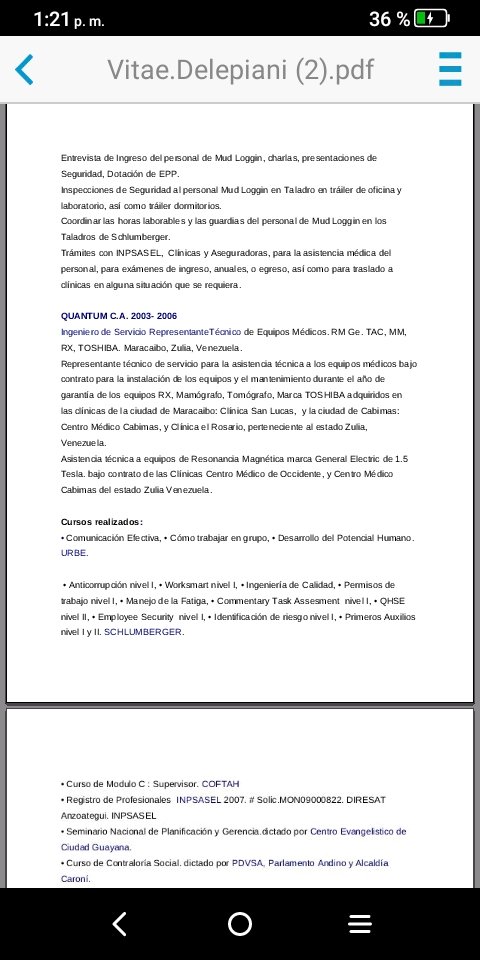YurailuM's tweet photo. @PDVSA @TellecheaRuiz Solicito su ayuda por empleo tengo tiempo desempleada situación país, bloqueo, pandemia y  situaciones que está ya pasado el país por los conflictos del saboteo y bloqueo. Por favor adjunto mi CV. Gracias
Ing Yurailu Delepiani Mata V12006592, Maturín Monagas https://t.co/Vy86S4Txm4