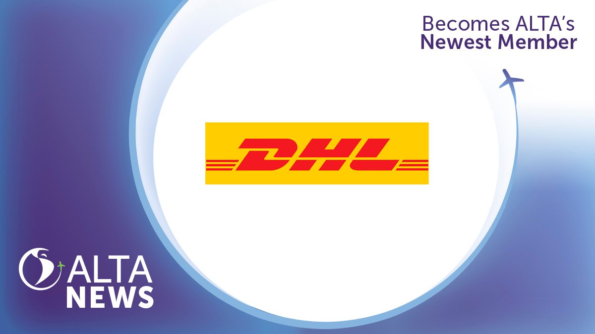 “Nos sentimos muy orgullosos de recibir a <a href="/DHLexpress/">DHL Express</a> en la familia ALTA. Carga siempre ha sido una parte fundamental de la operación aérea y, de hecho, el 80% del valor mundial de bienes transportados se mueve por vía aérea". Más información: bit.ly/3xiHOYJ.
#ALTAmember