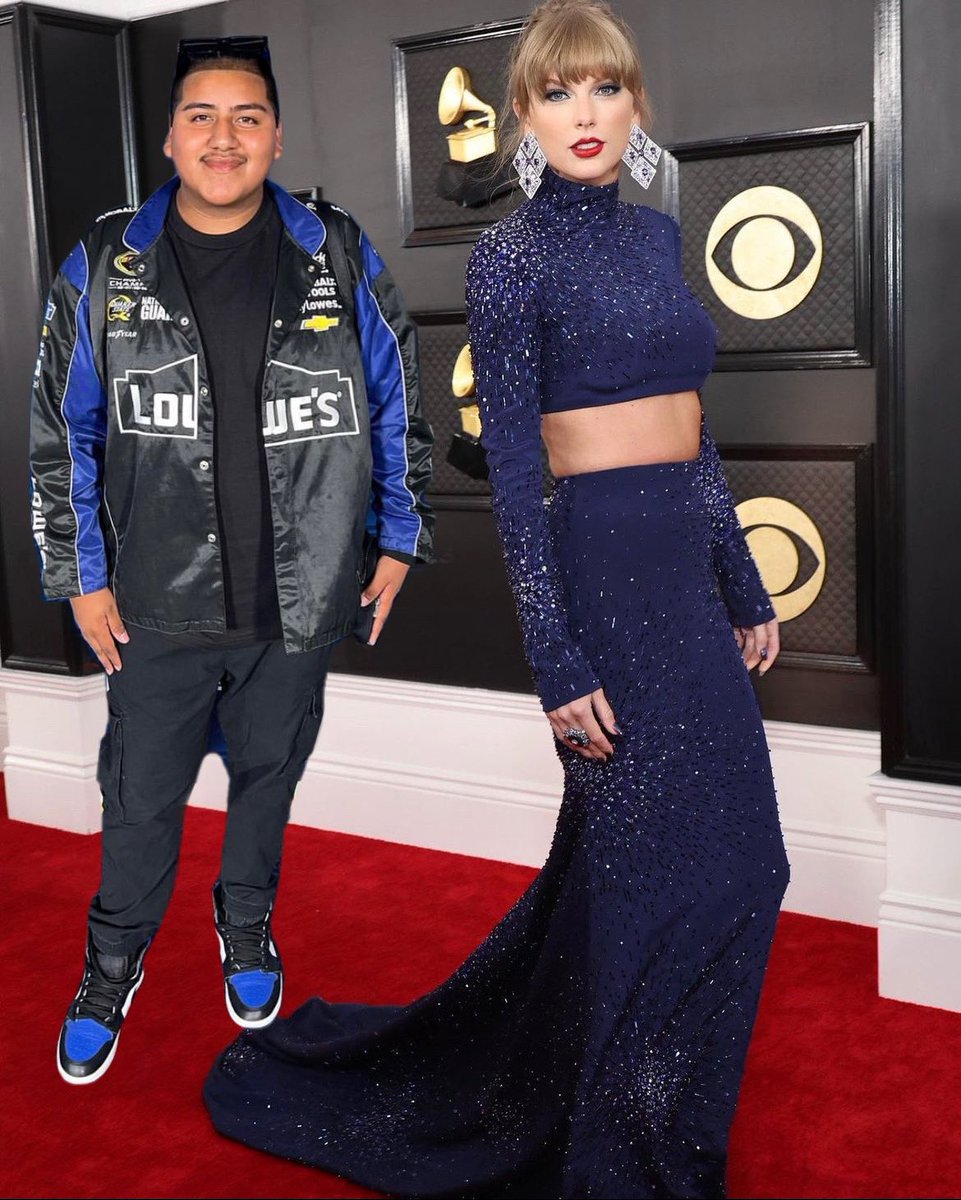 iamjavierg's tweet photo. He’s everywhere 🙄 #GRAMMYs #TaylorSwift https://t.co/kSWmZp2enW