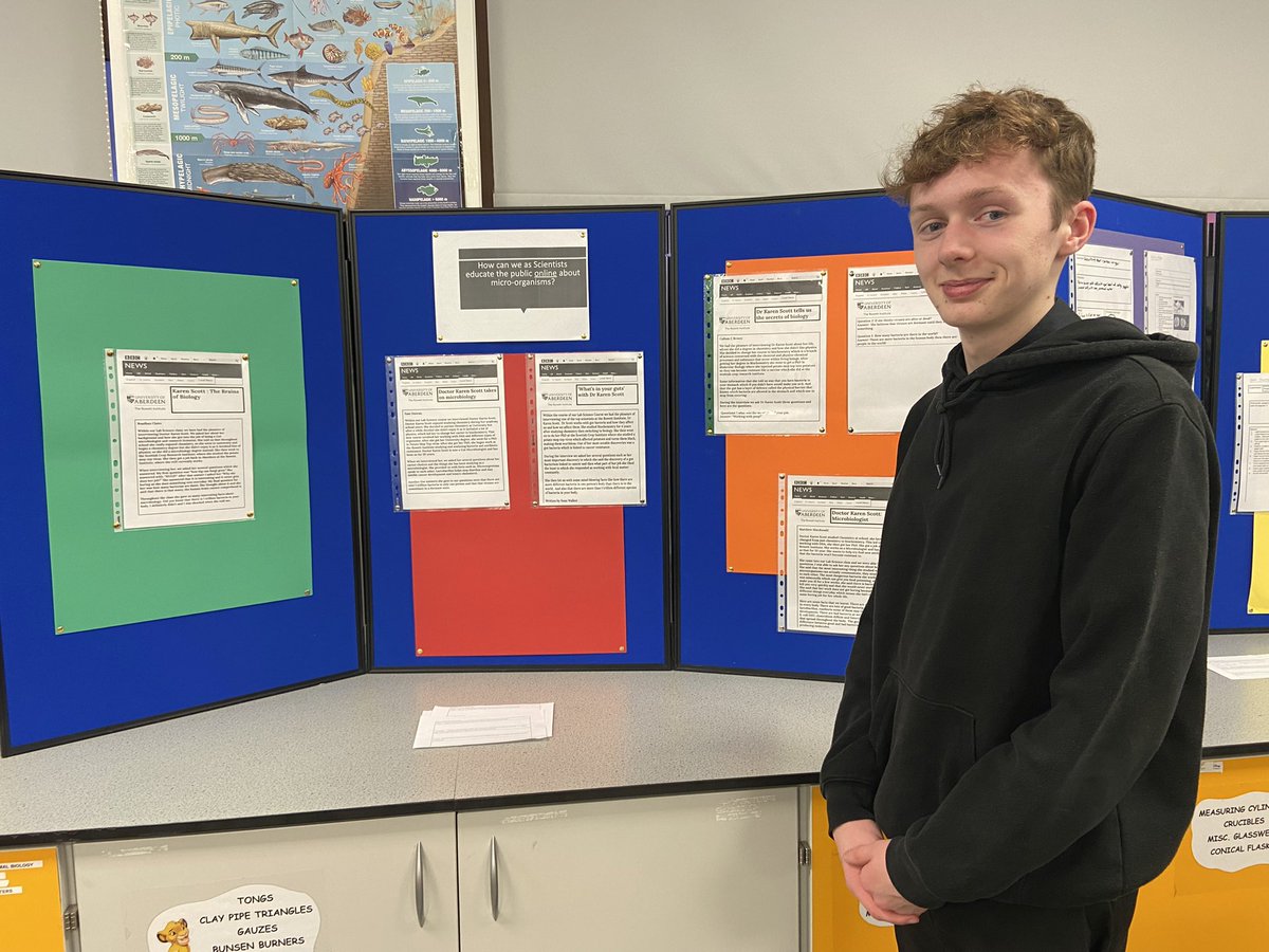 At the @BucksburnAcad laboratory science PBL showcase tonight hearing from pupils and partners about the skills they’ve developed while learning about microorganisms. #Excelerate
