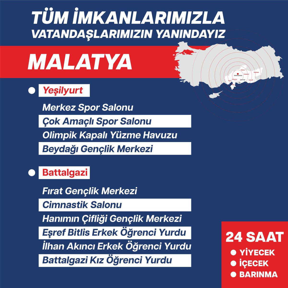 Malatya’da vatandaşlarımızın hizmetinde olan tesislerimiz.📌