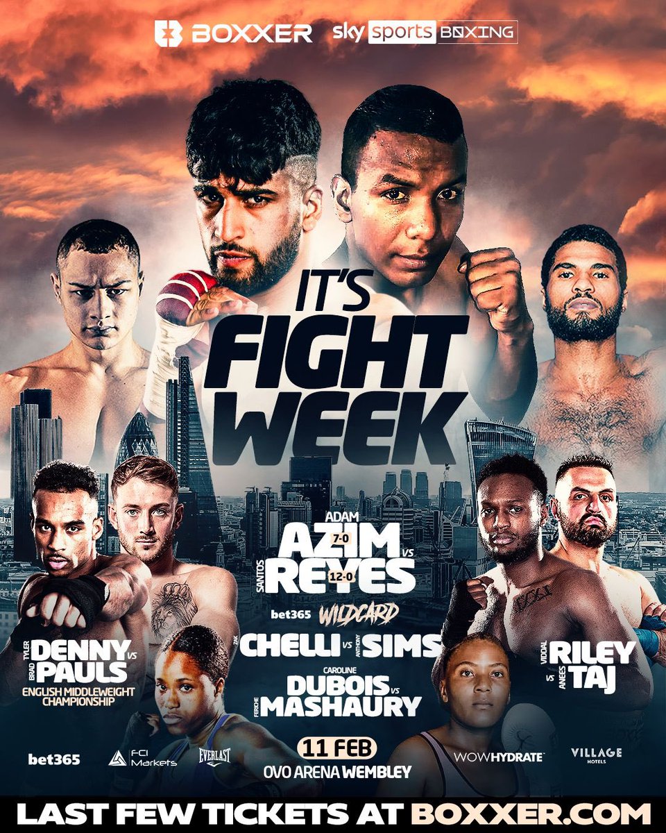 brad_pauls's tweet photo. It’s fight week and last chance to get tickets! Support has been unreal. Message me for ticket link 🙌🏼 #NewquayBomb 

#BOXXERLondon | 11 Feb | OVO Arena, Wembley | @boxxer @benjshalom @skysportsboxing https://t.co/IWbnkyR6hs