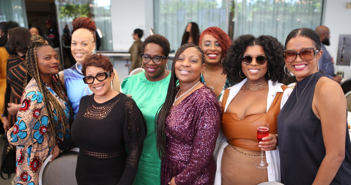 lenubienne's tweet photo. Yesterday at the @bryanmichaelcox #BMCGrammyBrunch honoring @dnice, my heart swelled behind the camera listening to everyone give Black women our flowers. Thank you to @babson @Toyota @rollingout and @AngelaDMack for bringing me on to document it all. Happy #BlackHistoryMonth. https://t.co/J4QBv6vvPB