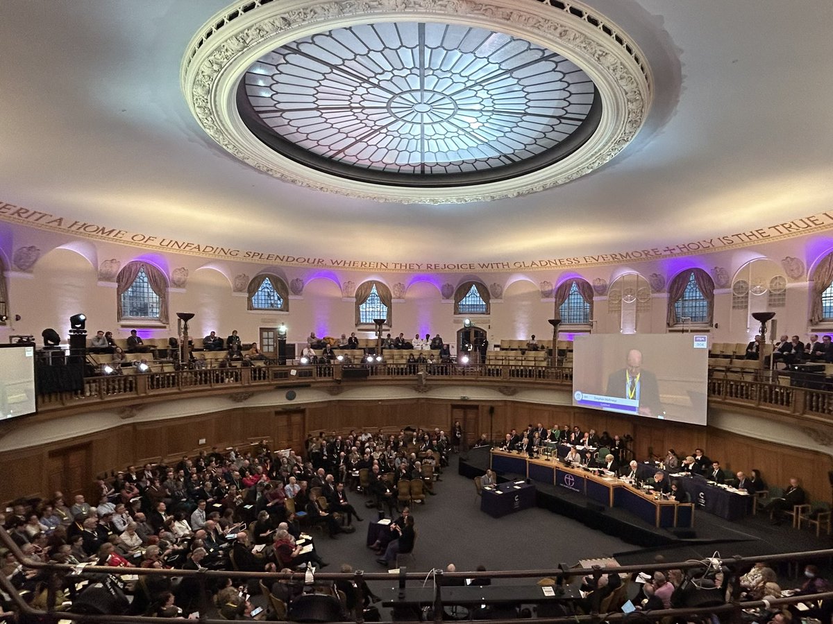 I’ve gone up in the world, literally #synod