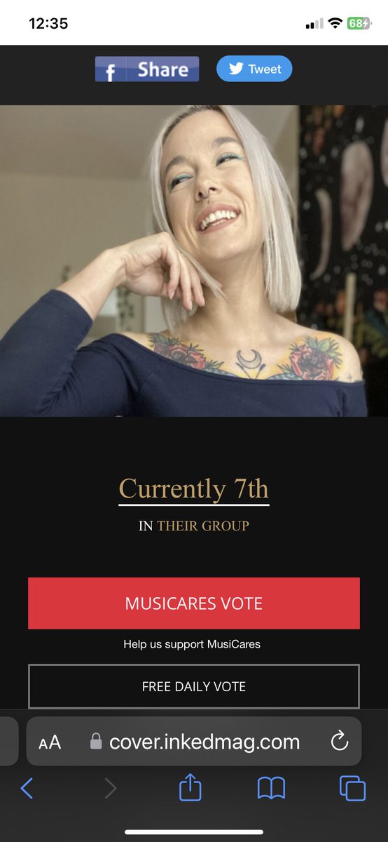 Misslittlewitc4's tweet photo. Votes have started my babes!!!! Please use your free vote for me! I really want to be on the cover of inkedmagasine! https://t.co/obd1bPDPnL https://t.co/NZ7ScUUk6j