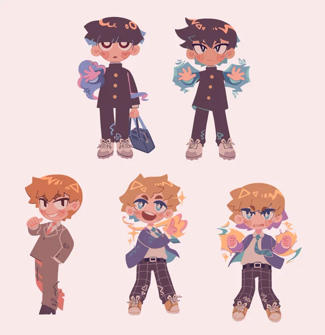 Pocket sized espers (and some guy) #mp100 