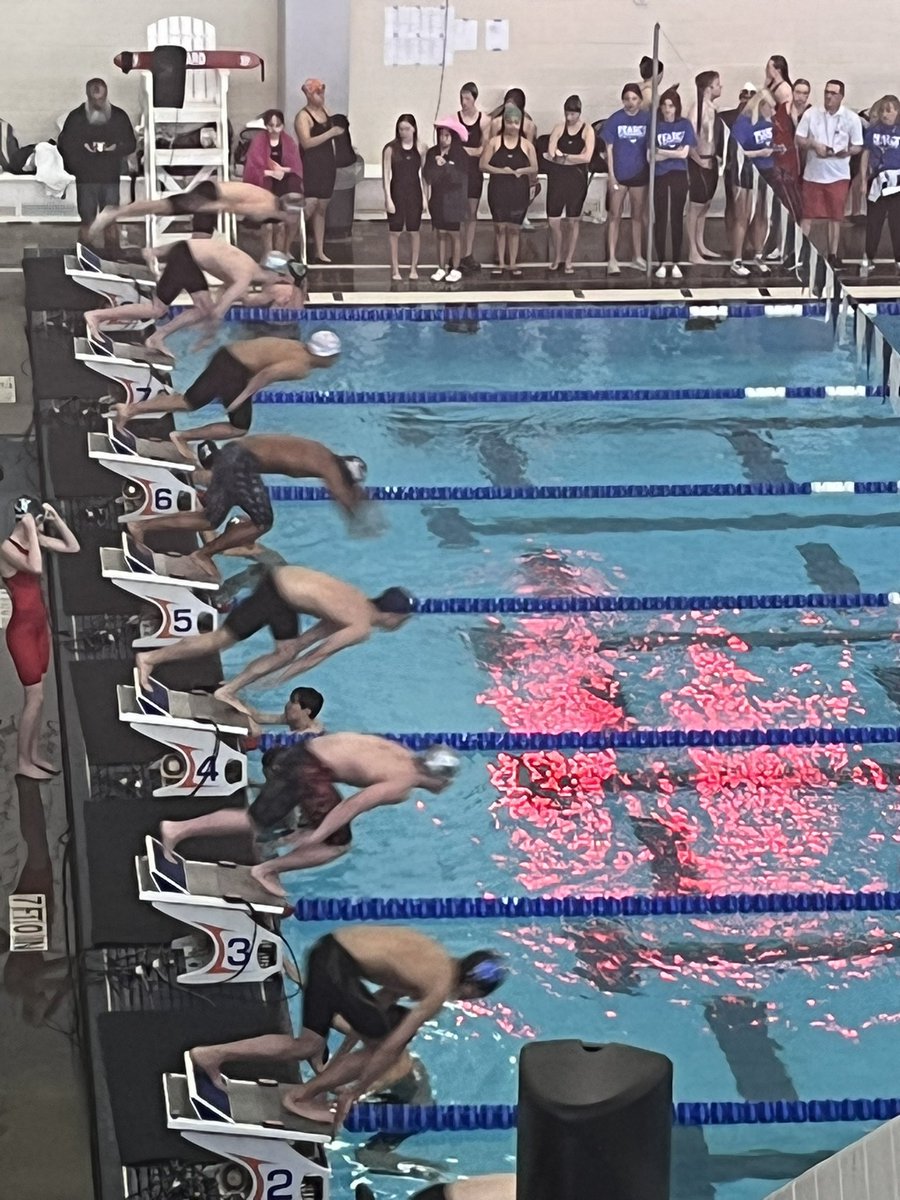 JKPeirson's tweet photo. Watching some regional swim today! Swim fast Broncos! @MBHSswim https://t.co/NHnn1g6apA