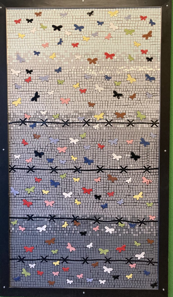 AlsopRESPECT20's tweet photo. @AlsopHighSch we have a beautiful memorial to the victims of the Holocaust - this will be rededicated later this year in memory of our dear friend #ZigiShipper “May his memory be a blessing” #DoNotHate @HolocaustUK @EducateMag @thornhill_uk https://t.co/c0t9E5aTUA