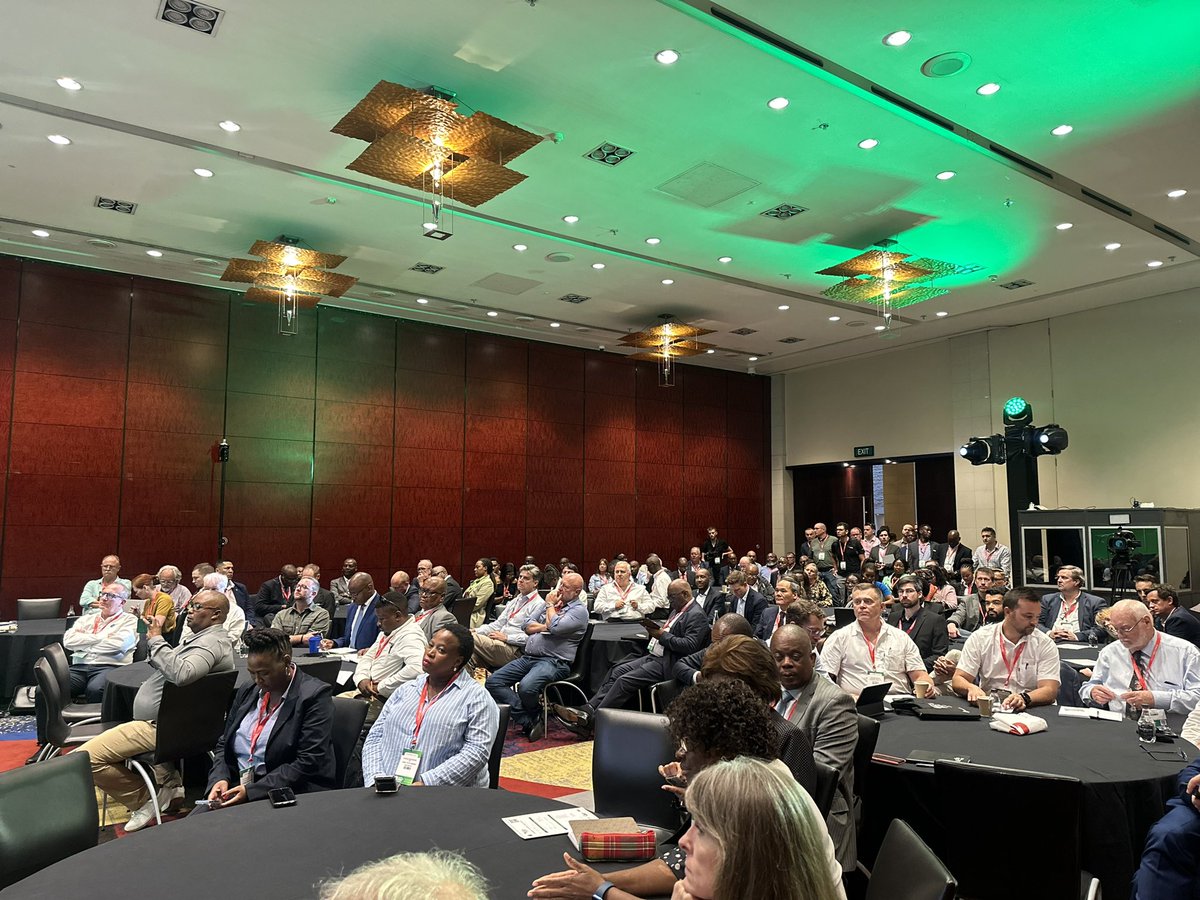 TomAlweendo's tweet photo. #MI23 The future of the mining industry is increasingly being shaped by environmental, social, and governance (ESG) imperatives. We find it important for investors to invest in Namibia to form partnerships and become a part of the societies in which they mine. https://t.co/Lh1RT6nGZZ