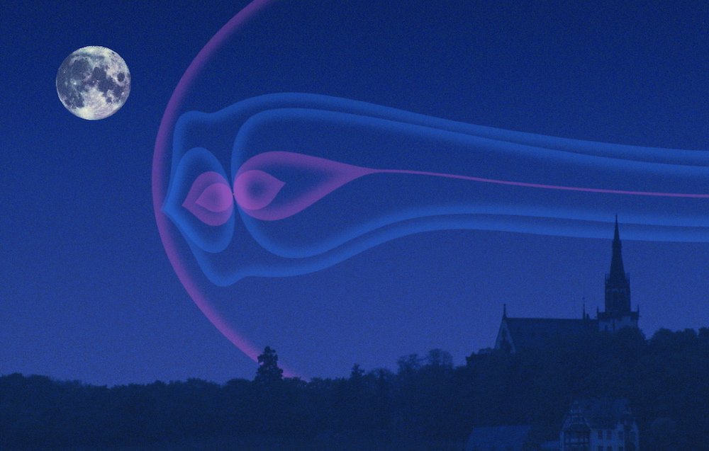 astropierre's tweet photo. Le saviez-vous?

Si nos yeux étaient capables de voir les champs magnétiques, la magnétosphère de la planète Jupiter (à 750 millions de km de nous) occuperait une portion non négligeable du ciel terrestre.

La pleine Lune pour échelle ci-dessous:

Source : https://t.co/M4T6tpU3RF https://t.co/eHv7BTnI2E