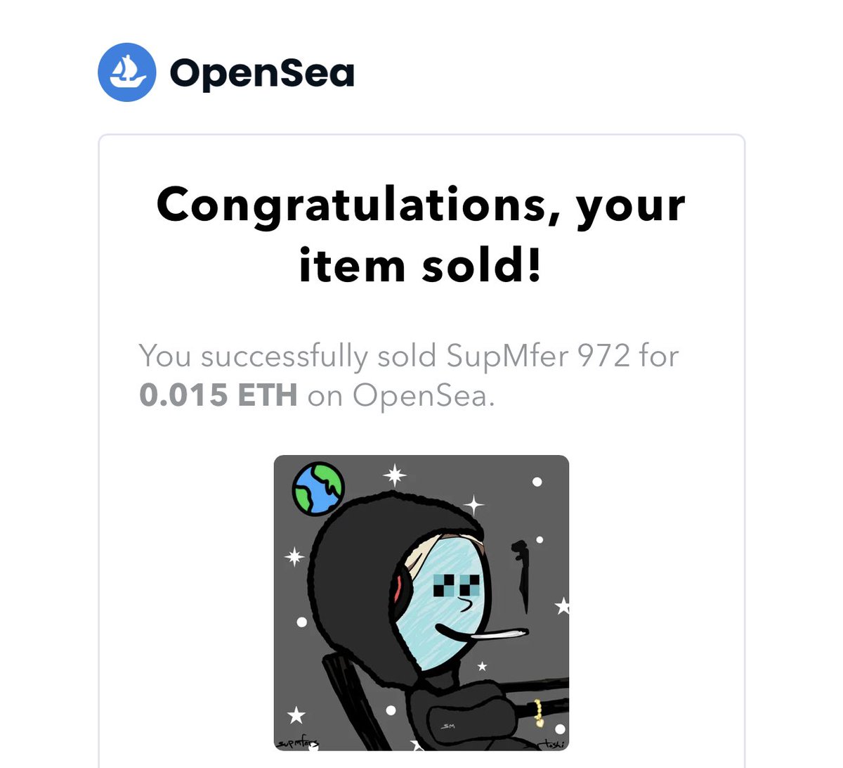 supmfers's tweet photo. thanks again @Cesar2POINT0 for choosing me ❤️ and @sartoshi_rip  for paving the way 🫡 we are all mfers https://t.co/pOB88hjSKG