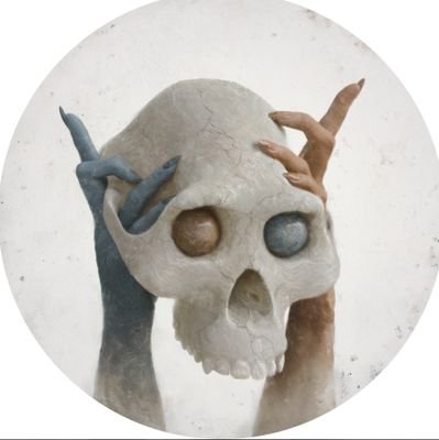 FrankieDTankie's tweet photo. I find Hayelo captivating - the entire collection is a treasure! ❤️ I'd also note that Yatreda is a sibling of sorts ...as a fellow Council member of the #SkullsofLuci. /10 https://t.co/rdwzGG0xaz