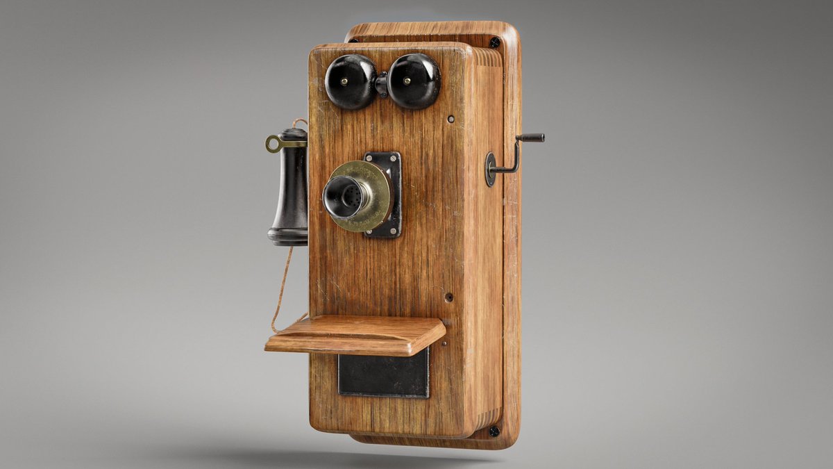 PedroDotNep's tweet photo. E ai, pessoal! Segue mais um projeto finalizado. Entrem no meu artstation para ver mais detalhes. Espero que gostem! 

Old Telephone  via @artstationhq https://t.co/a2FBkrZqBD https://t.co/O3B7fsls1s