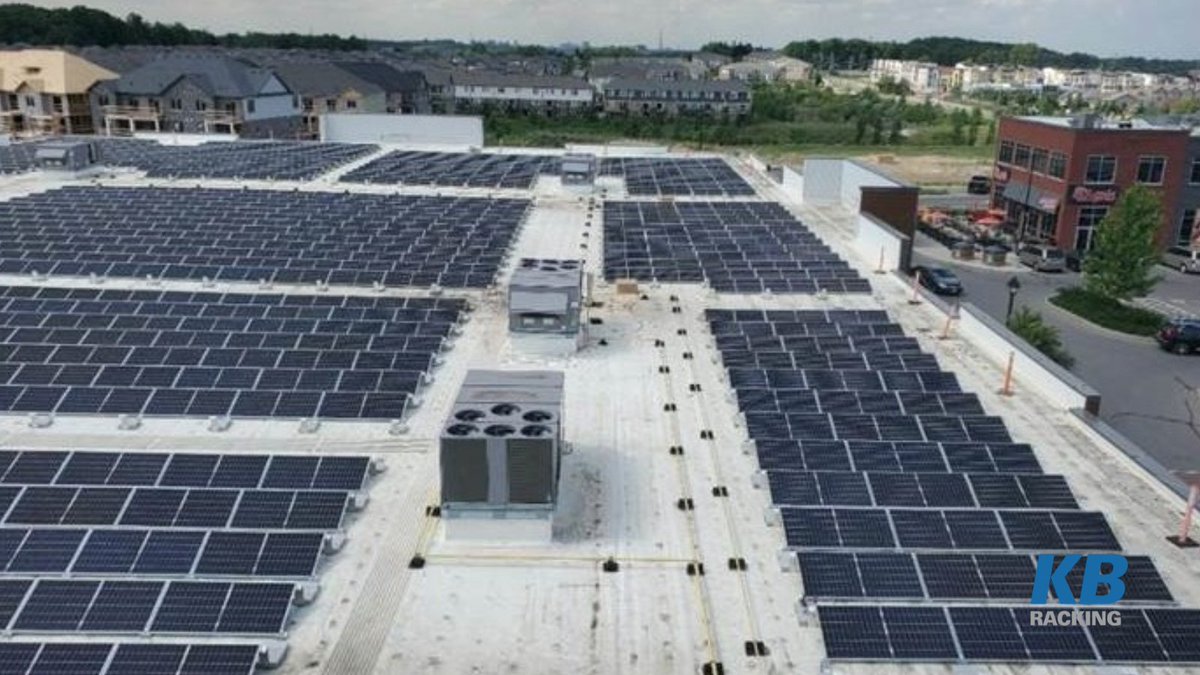 KBRacking's tweet image. It&apos;s #ModuleMonday! Over 400kW installed using our Ekonorack 20 degree mounting system. #renewableenergy #gosolar #sustainabledevelopment #solarracking #solarmounting #solarinstallation