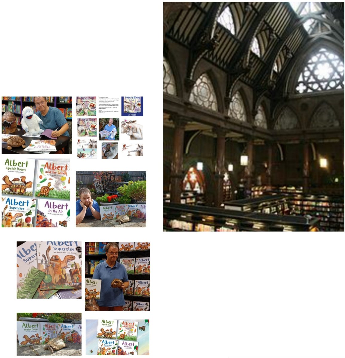 IanBrownTV's tweet photo. Not long now - and what a #location! - SATURDAY FEBRUARY 18 from 11am we're at #Waterstones #Bradford @WaterstonesBD1 #WoolExchange with #ALBERTthetortoise #HuggnBugg #picturebooks #storytime, #books signing, #yetis, #dinosaurs, giveaways. https://t.co/0Vux1Dq6oD
#tortoise https://t.co/C3r7MFBKok