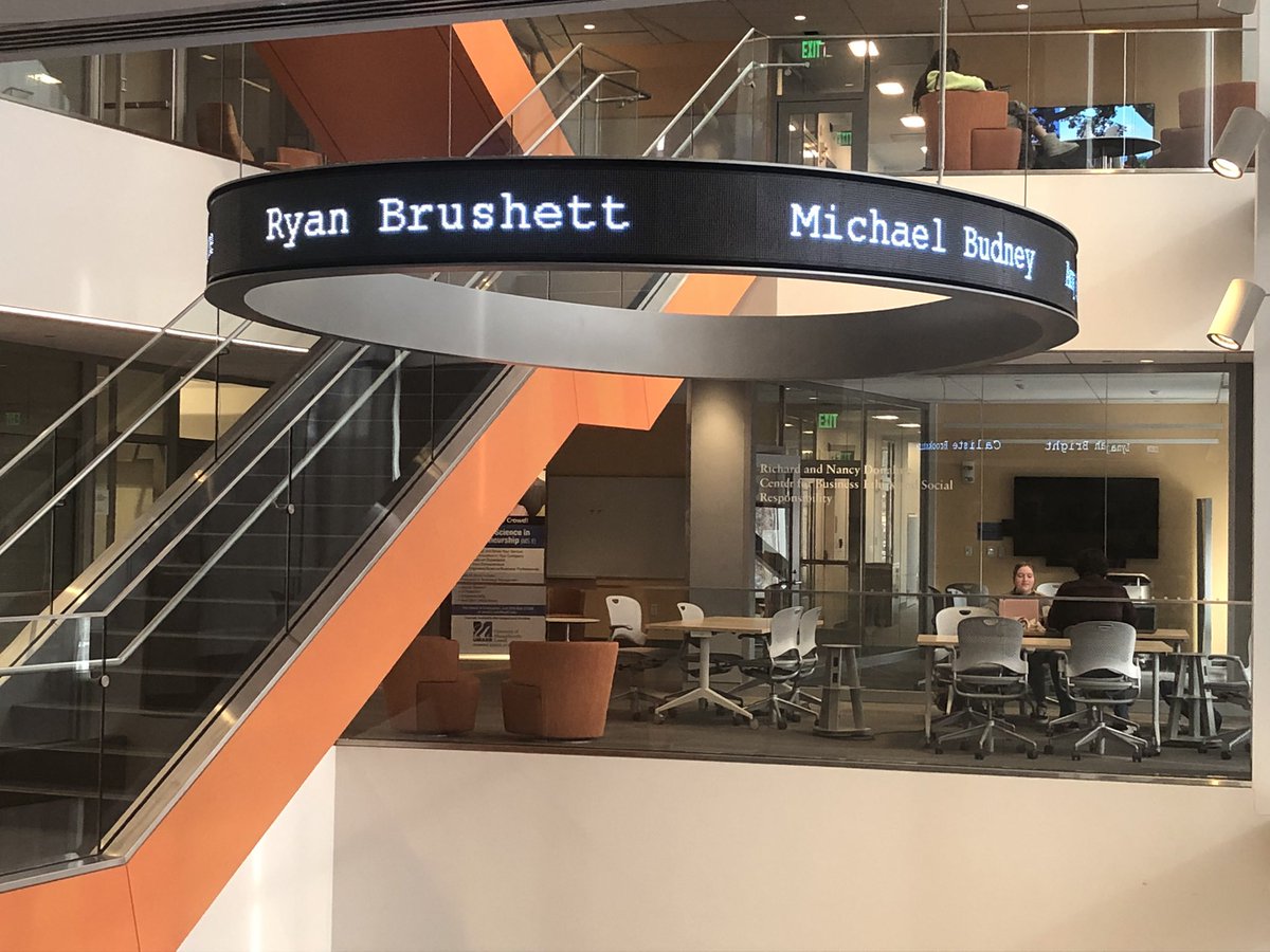 ManningUML's tweet image. Fall 2022 Dean’s list students - don’t forget to catch your name on the PTB stock ticker! Today’s display has last names Abbott-Carbonneau. Congratulations to all!