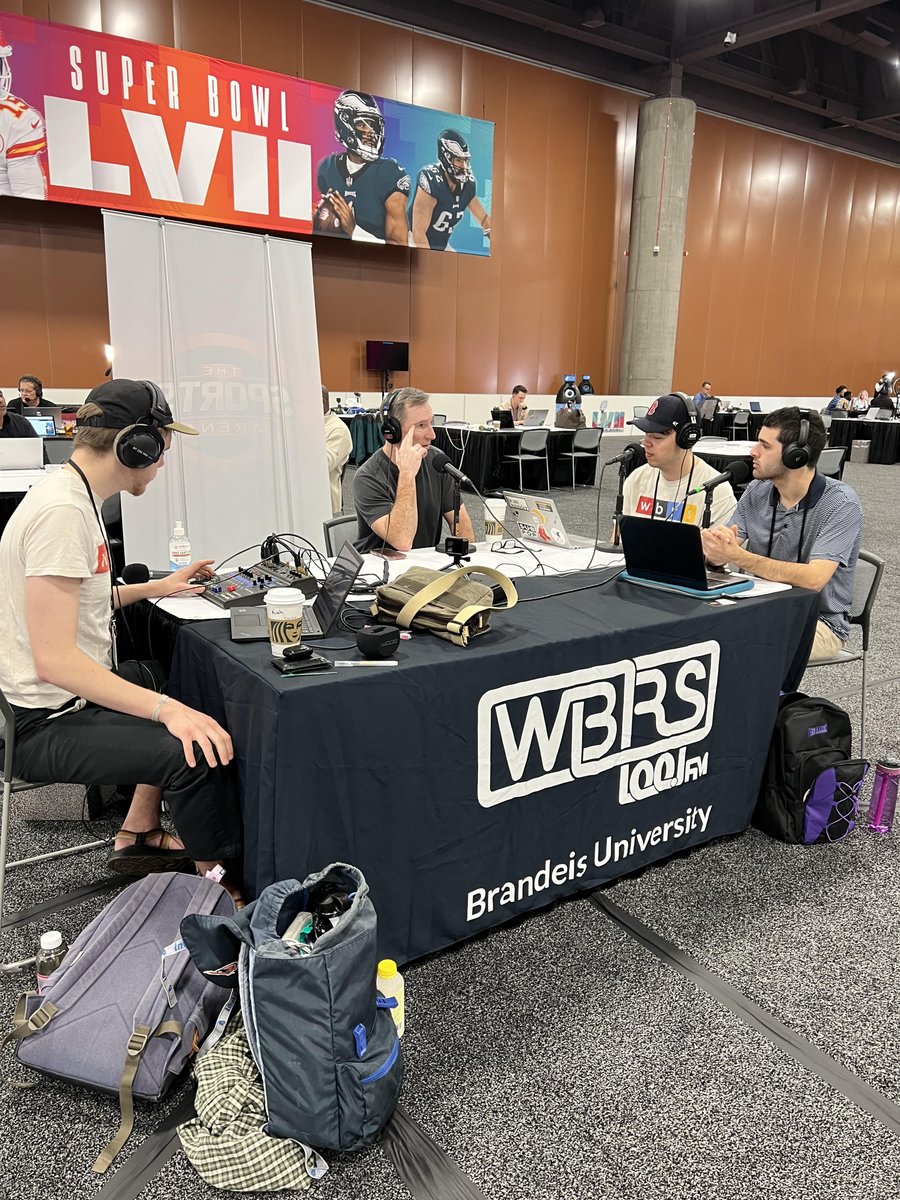 WBRS 100.1 FM (@wbrsfm) on Twitter photo First interview here in Phoenix! Thanks to <a href="/tomecurran/">Tom E. Curran</a> from <a href="/NBCSports/">NBC Sports</a> for sitting down with us. First interview here in Phoenix! Thanks to <a href="/tomecurran/">Tom E. Curran</a> from <a href="/NBCSports/">NBC Sports</a> for sitting down with us.