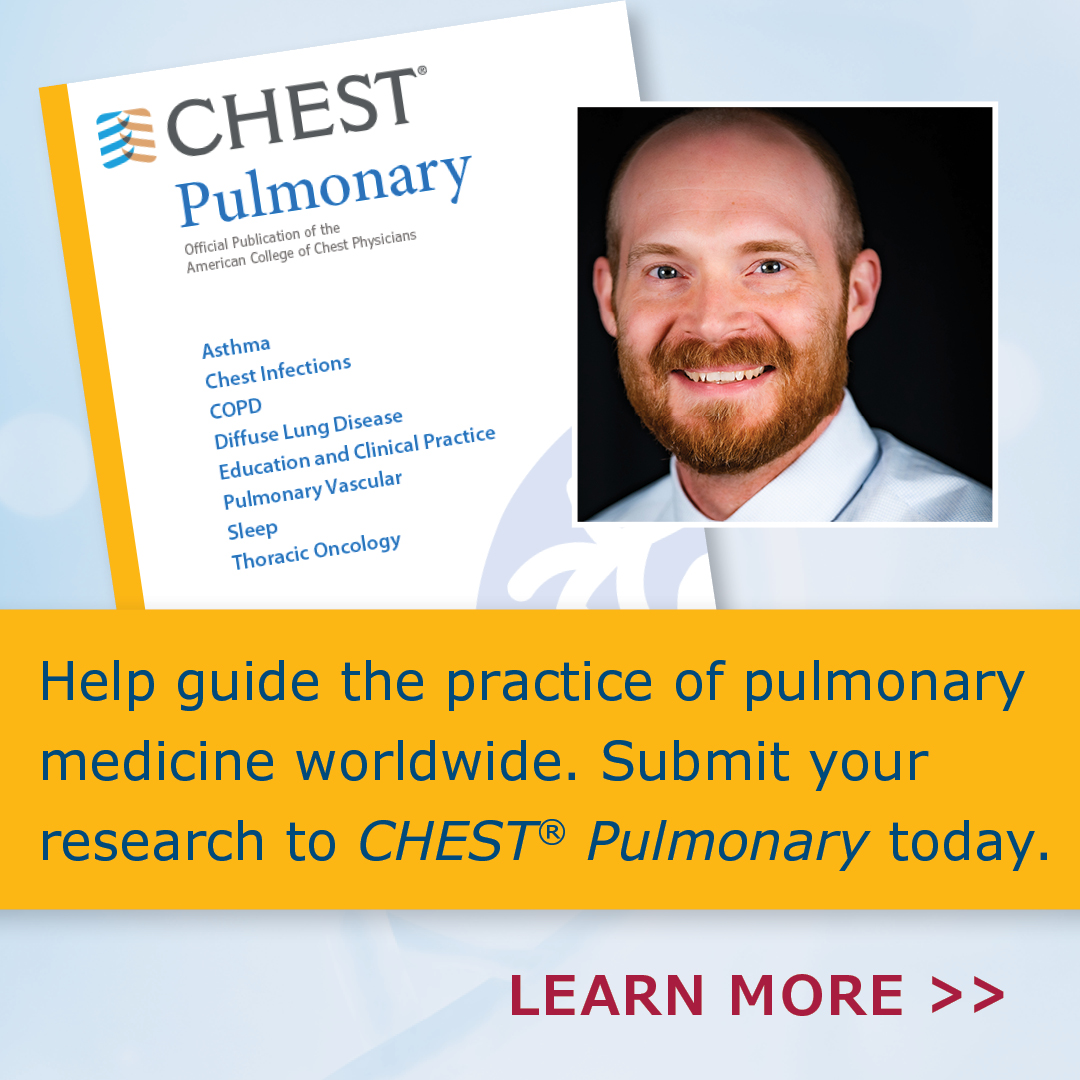 CHEST on Twitter "It’s official new open access journals CHEST