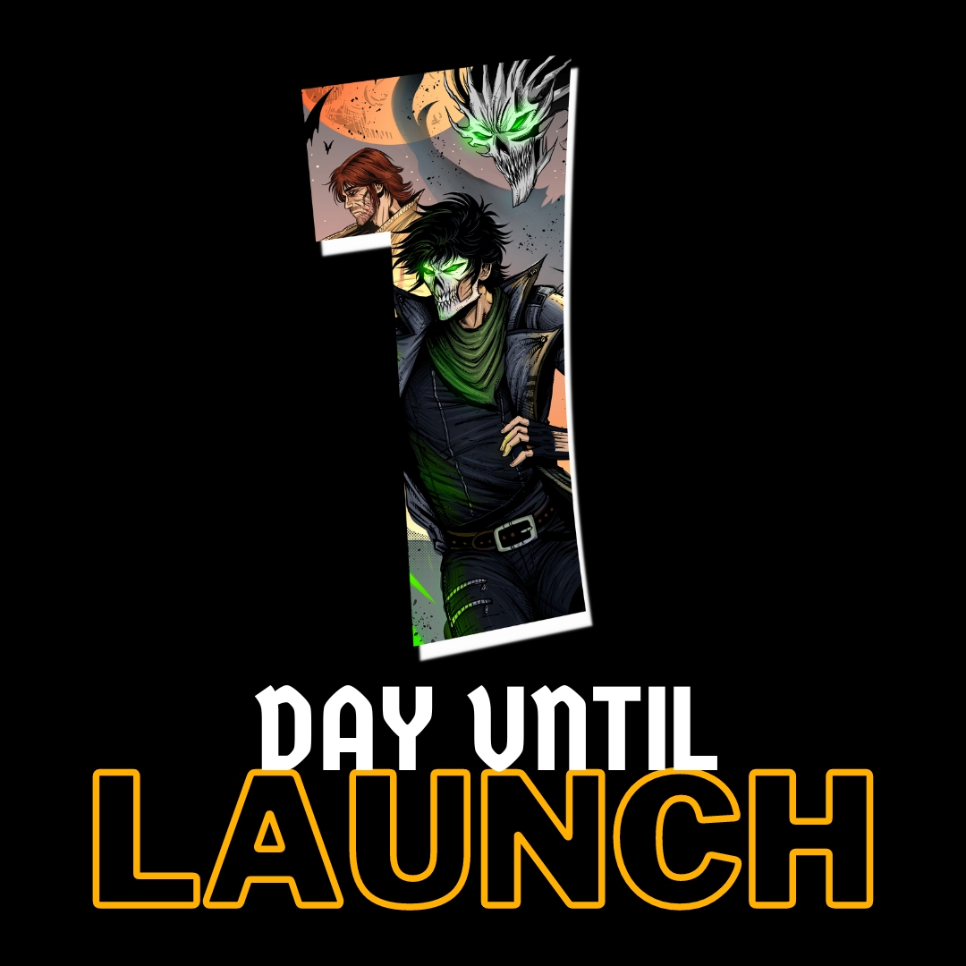 1 day! #countdowntolaunch

#kickstarter #kickstartercampaign #kickstartercomic #kickstartercomics #comics #indiecomic #comicart #fantasycomic
