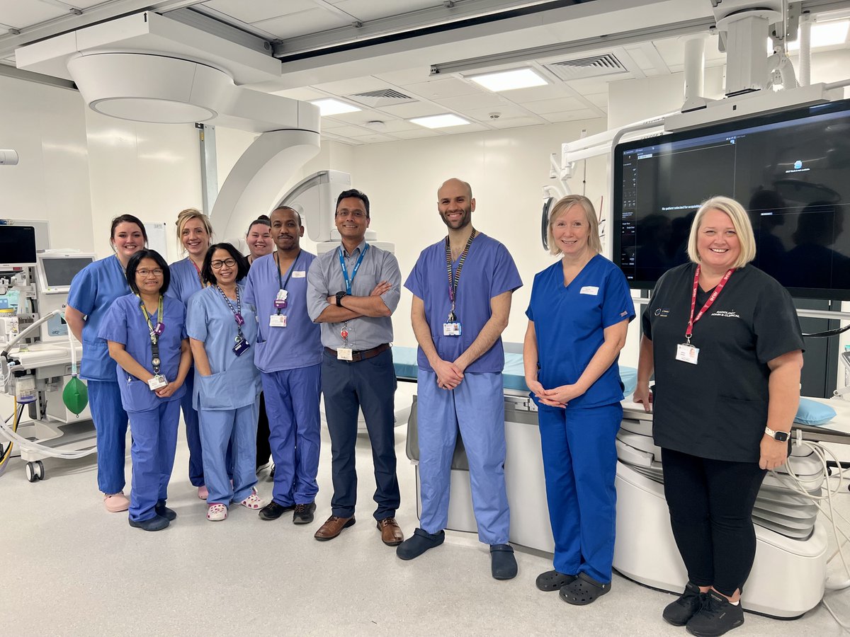 A huge congratulations to our amazing #Interventionalradiology team, who have been awarded an #Exemplar status for their commitment to delivering high-quality Interventional Radiology Services.

Well done to all involved!

Find out more: bit.ly/3kXWOIi