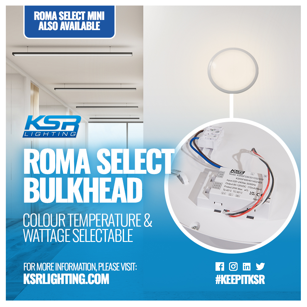 KSRLighting: The Ultimate Bulkhead, '9 products in 1', is the perfect choice for Electrical Wholesalers looking to consolidate their supply to make space for new or current fast-moving lines.

#keepitksr #electrician #commerciallighting #sparkylife #ledl…