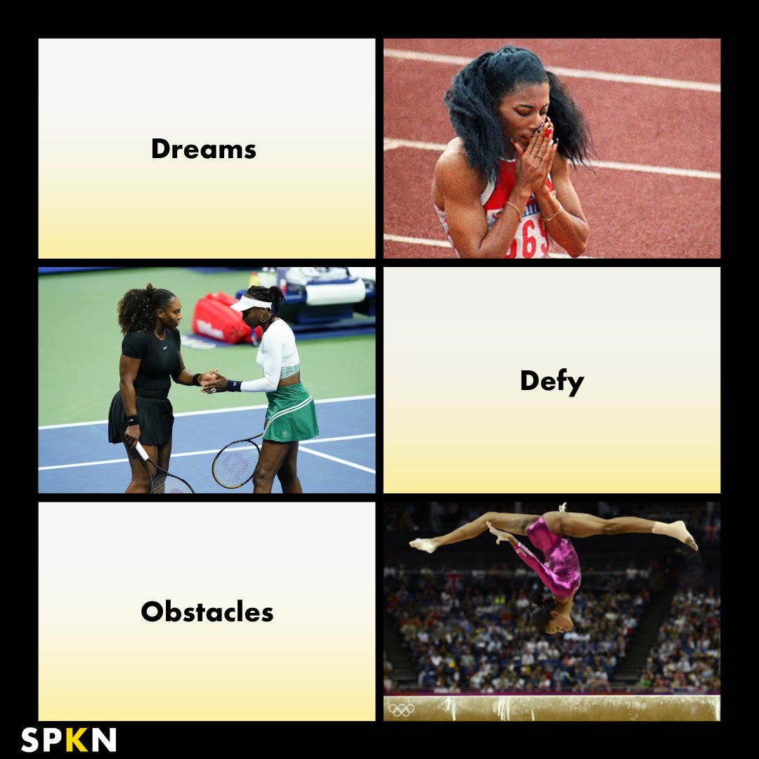 To the women who changed the game and the ones who made history. Happy Black History Month! @Venuseswilliams @serenawilliams @gabrielledoug 

#BlackHistoryMonth #FemaleAthlete #SportHistory