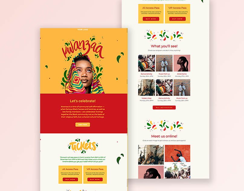 Professional, Clean, smooth &amp; eye-catchy Mailchimp Email Template/Newsletter design

Hire Me: fiverr.com/share/NQvWWo

#emailmarkting
#emailtemplatedesign
#mailchimp
#mailchimpemailtemplatedesign