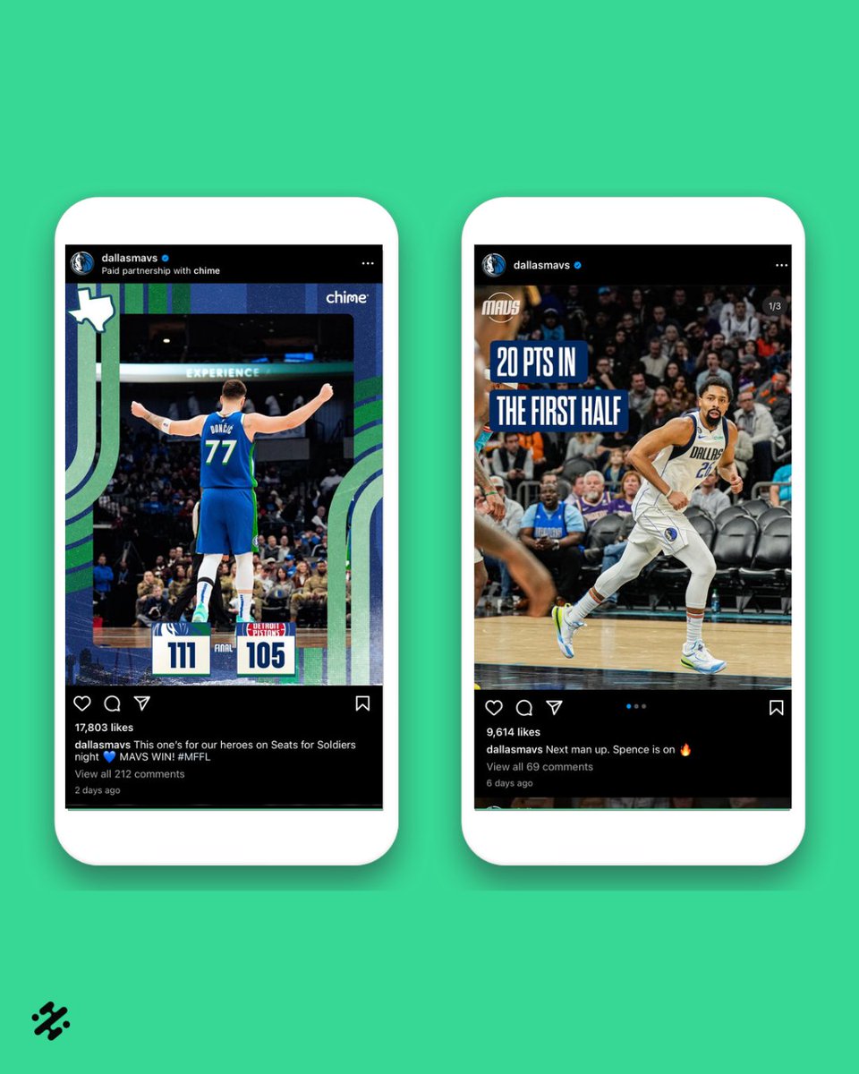 The February Creator of the Month goes to <a href="/beccagenecov/">becca genecov</a>, Social Media Manager at the <a href="/dallasmavs/">Dallas Mavericks</a> 💥!

<a href="/beccagenecov/">becca genecov</a> has been a wonderful partner for years now, and her team is always creating out-of-the-box social media content and using Slate in unique ways🤯. 

Thank you🫶!!!!